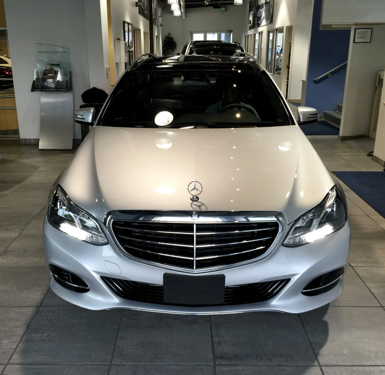 The first Mercedes-Benz Marshall Sanders sold, a 2014 E-Class